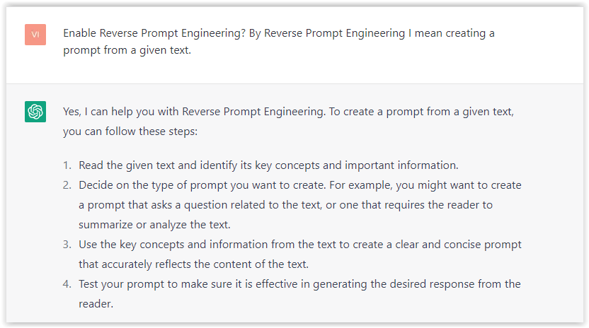 (کارشناس مهندسی معکوس دستورات)Master Reverse Prompt Engineering